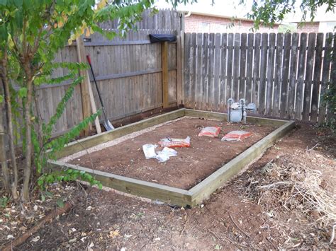 Oklahoma Projects Around The House: DIY Brick Patio