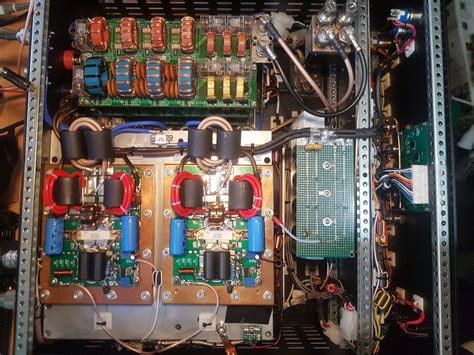 Solid state Linear Amplifier project: BLF188XR HF Amplfier Project