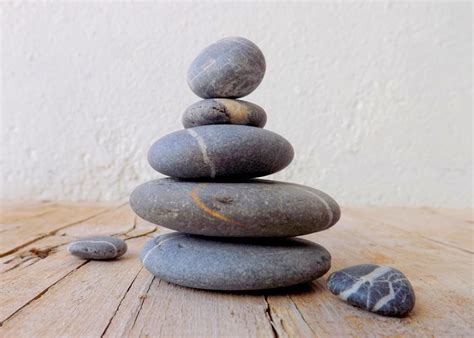 ZEN STONES meditation stacking stones japanese by HelloMyGoddess