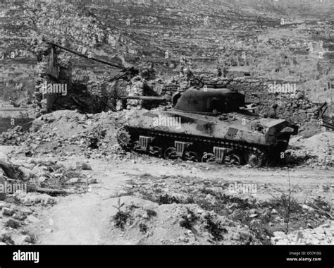 Battle of Monte Cassino: Cassino (Italy Stock Photo - Alamy