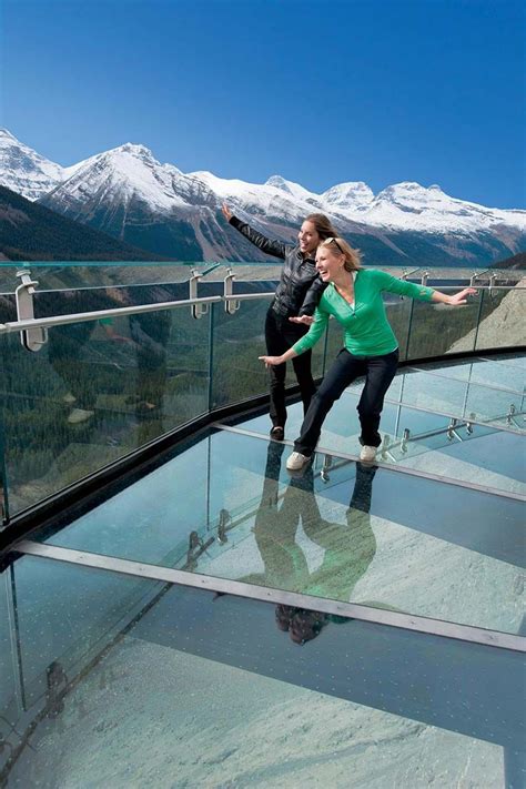 Columbia Icefield Skywalk: Cliff-edge Glass Walkway in Jasper National Park Glass Walkway, Glass ...