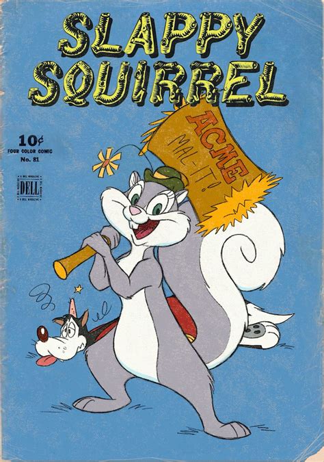 Slappy Squirrel Issue No. 1 by tymime on deviantART | Cartoon ...