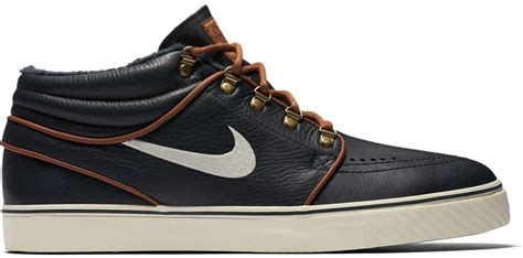 Nike Sb Zoom Stefan Janoski Mid Obsidian Tan in Blue for Men - Save 45% ...