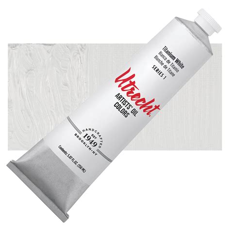 Utrecht Artists' Oil Paint - Titanium White, 150 ml tube | BLICK Art ...