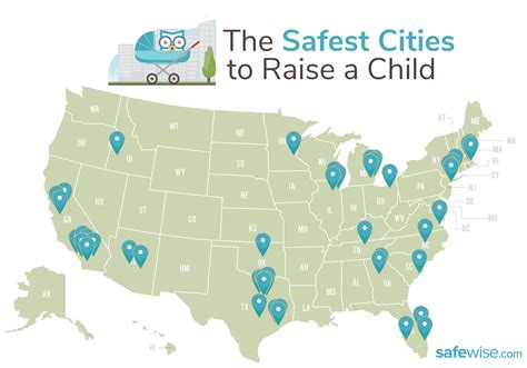 The 50 Safest Cities to Raise a Child in 2020 | SafeWise