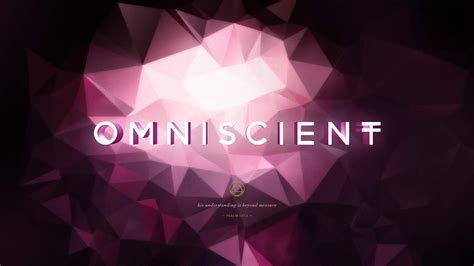 Wednesday Wallpaper: God is Omniscient - Jacob Abshire