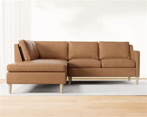 10 Brown Leather Sectionals That are Stunning - Happily Inspired