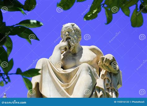 Statue of the Ancient Greek Philosopher Socrates Editorial Photography - Image of famous ...