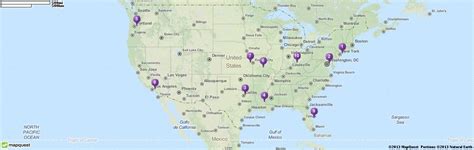 Map Of the United States: Mapquest Map Of The United States