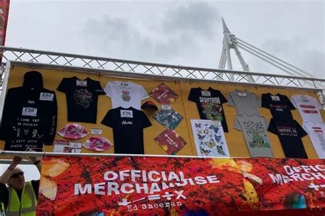 Ed Sheeran 2022 Mathematics tour merchandise prices for t-shirts, hoodies and more - Chronicle Live