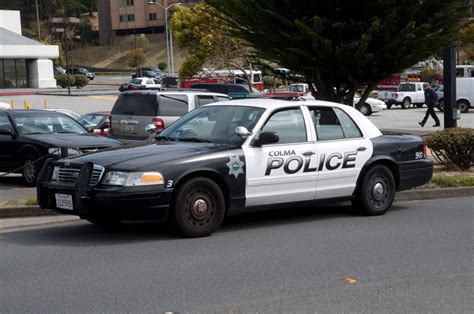 Font on car (Colma Police) - Font Identification - Typography.Guru