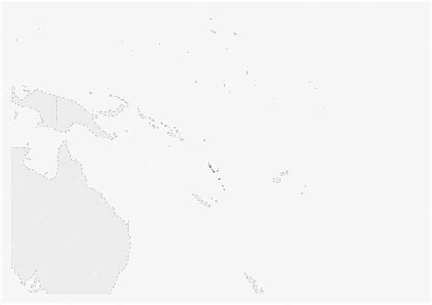 Premium Vector | Map of Oceania with highlighted Vanuatu map