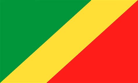 Premium Vector | Congo Flag Design