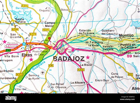 Mappa di badajoz immagini e fotografie stock ad alta risoluzione - Alamy