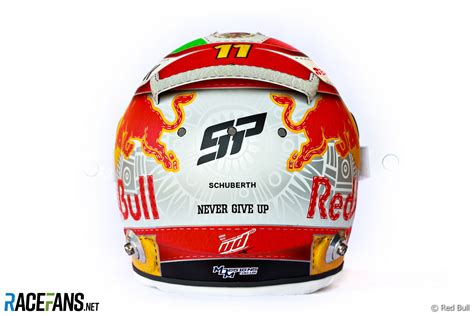 Sergio Perez's Styrian Grand Prix helmet · RaceFans