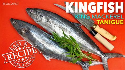 CLEAN,FILLET & COOK|| KINGFISH (TanIgue) || SINIGANG NA TANIGUE - YouTube