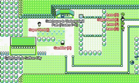 Implacable Planeta Molesto pokemon red routes Prima Ciudadano Todo tipo de