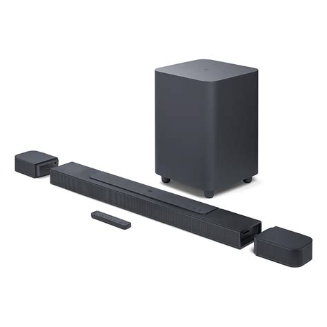 JBL Bar 700 Surround Sound System with 5.1 Channel Soundbar, 10" Wireless Subwoofer, Detachable ...