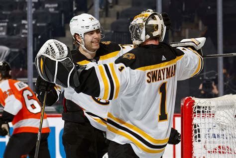 The Bruins Got A Glimpse At The Future As Jeremy Swayman Made 40 Saves ...