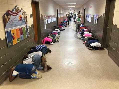 Tornado drill goes quietly, smoothly at Sallie Zetterower Elementary ...