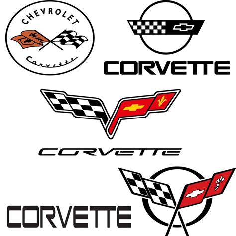 Corvette Sticker-15 Files-5 Svg 5 Png 5 Pdf Bundle,svg Bundles, Digital Vector File,svg Designs ...