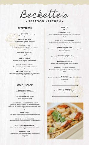 Elegant Fine Dining Menu Templates - MustHaveMenus