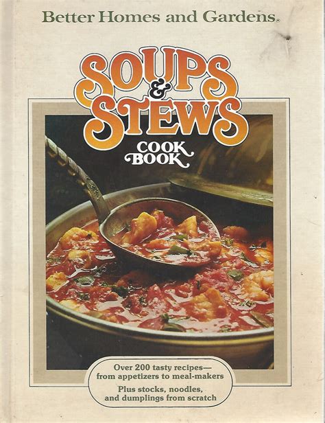 Better Homes and Gardens: Soups & Stews Cook Book hardcover - Etsy