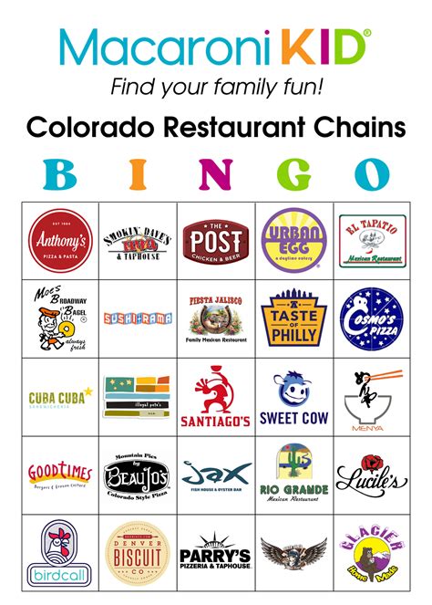 Restaurant Chains You'll Only Find in Colorado... for now | Macaroni KID Englewood-Greenwood ...