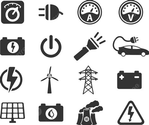 Electricity Simply Icons Nuclear Power Plants Power Line Flashlight Vector, Nuclear Power Plants ...
