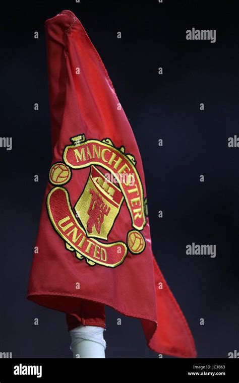 Manchester united flag hi-res stock photography and images - Alamy