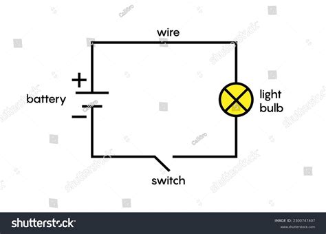 Simple Circuit Diagram Icon Clipart Image Stock Vector (Royalty Free) 2300747407 | Shutterstock