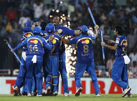 Mumbai Indians' players are ecstatic after winning the CLT20 | ESPNcricinfo.com