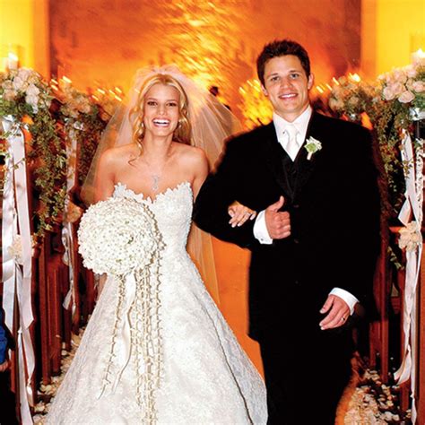 Jessica Simpson Wedding Dress To Nick Lachey