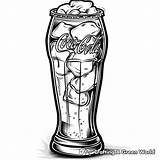 Soda Coloring Pages  Free & Printable sketch template