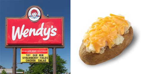 Here's Why Wendy's Is One of the Few Places That Still Sell Baked Potatoes