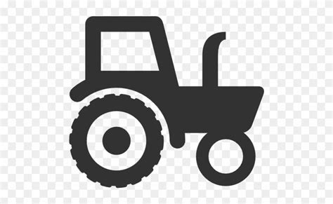 White Tractor Logo - LogoDix