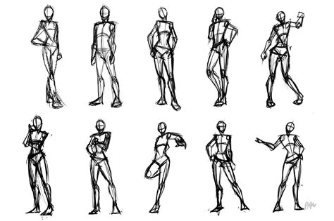 Person Standing Pose Reference : Drawing Poses Body Reference Kibbitzer ...