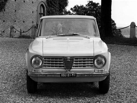 Alfa Romeo Giulia 1962 – photo Alfa Romeo – Auto Forever