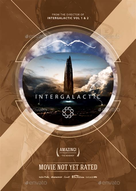 Intergalactic - Movie Poster [Vol.4], Print Templates | GraphicRiver