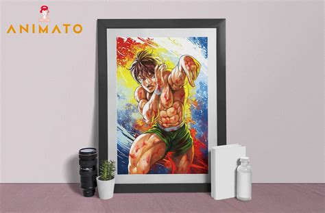 Baki Poster Anime NEW baki the grappler Manga Wall Art décor | Etsy