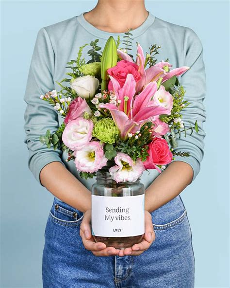 Florist's Pick Flower Jars - Same Day Delivery - LVLY Singapore