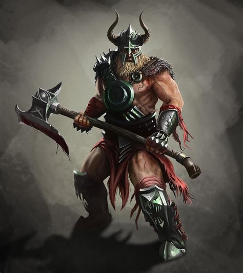 Barbarian Concept by RaymondMinnaar on DeviantArt