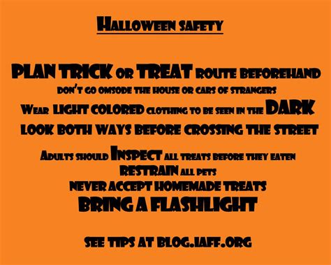 Halloween Safety Halloween Safety, Safety Message, Safety First, Homemade Treats, Haloween ...