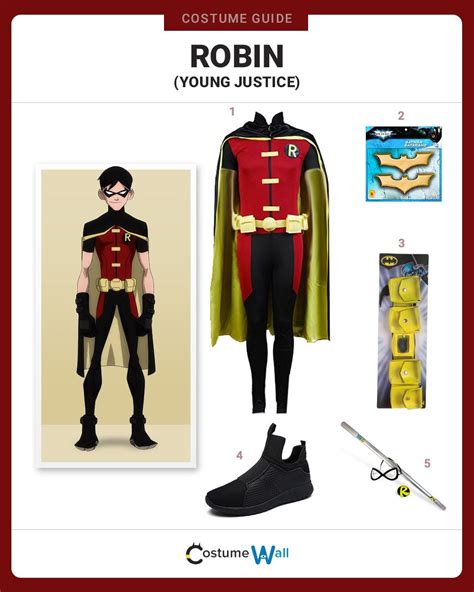 Dress Like Robin (Young Justice) Costume | Halloween and Cosplay Guides