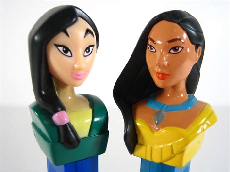 Mulan & Pocahontas | Latest Disney princesses PEZ | Mikey Walters | Flickr