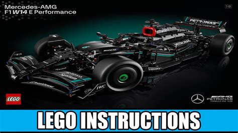 LEGO Instructions - Technic - Mercedes - 42171 - Mercedes-AMG F1 W14 E Performance - YouTube