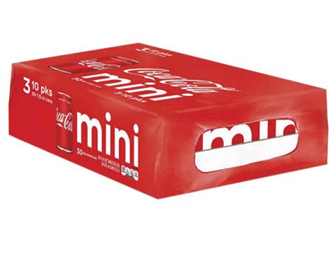 Coca-Cola Mini Cans, 30-Pack , 30 x 7.5 oz — Goisco.com