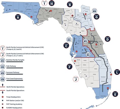 Troop Boundaries & Information - Florida Department of Highway Safety ...