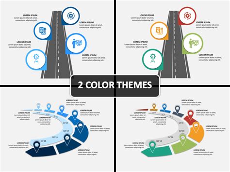 Roadmap Template Ppt | TUTORE.ORG - Master of Documents