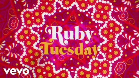 The Rolling Stones: Ruby Tuesday (Official Lyric Video) - Classics Du Jour